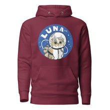 Load image into Gallery viewer, Luna Astronaut Unisex Hoodie