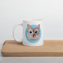 Load image into Gallery viewer, Nala Spread Happiness White glossy mug