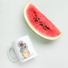 Load image into Gallery viewer, Nala Astronaut White glossy mug