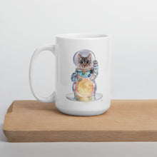 Load image into Gallery viewer, Nala Astronaut White glossy mug