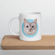 Load image into Gallery viewer, Nala Spread Happiness White glossy mug