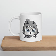 Load image into Gallery viewer, Nala Shark White glossy mug