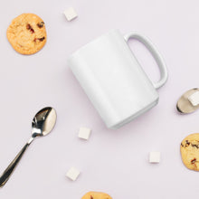 Load image into Gallery viewer, Luna Food Above All White glossy mug