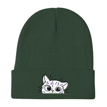 Load image into Gallery viewer, Peek a Boo Knit Beanie